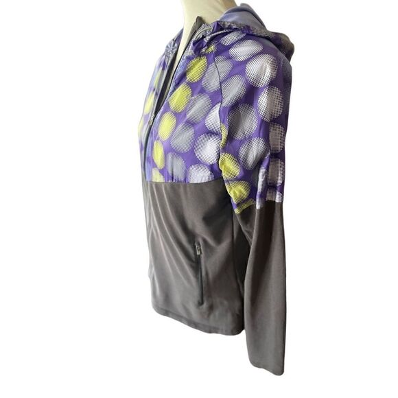 Nike Dri Fit Running Jacket Long Sleeve Hooded Size Large - Picture 11 of 12